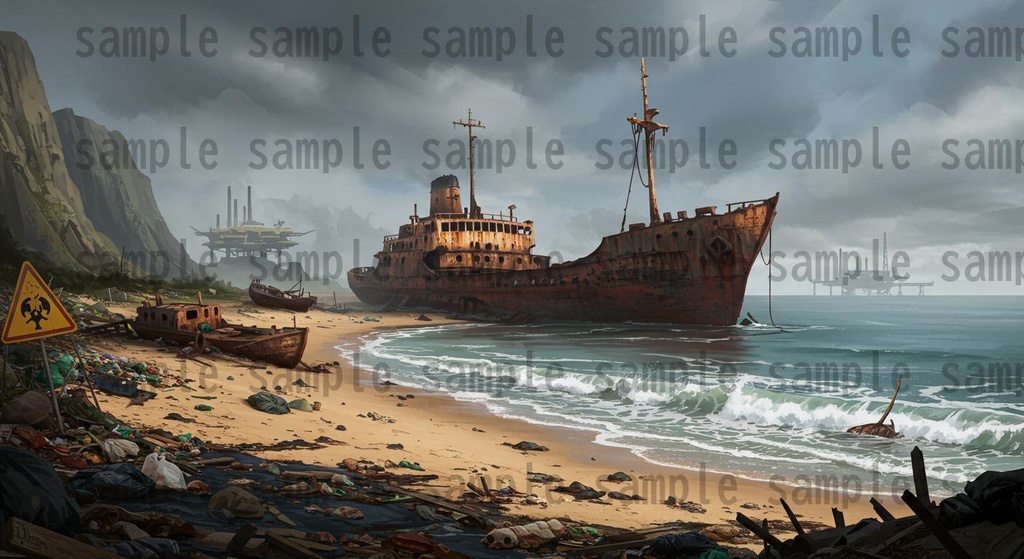 【36種類】サイバーパンク・ディストピア 背景・風景素材【著作権フリー素材】