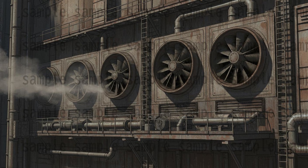 【36種類】サイバーパンク・ディストピア 背景・風景素材【著作権フリー素材】