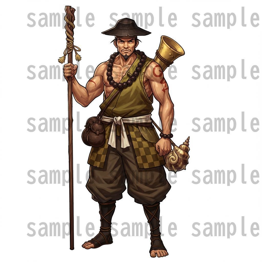 【46種152枚】戦国時代 立ち絵【著作権フリー素材】江戸時代/侍・忍者・大名など46種!