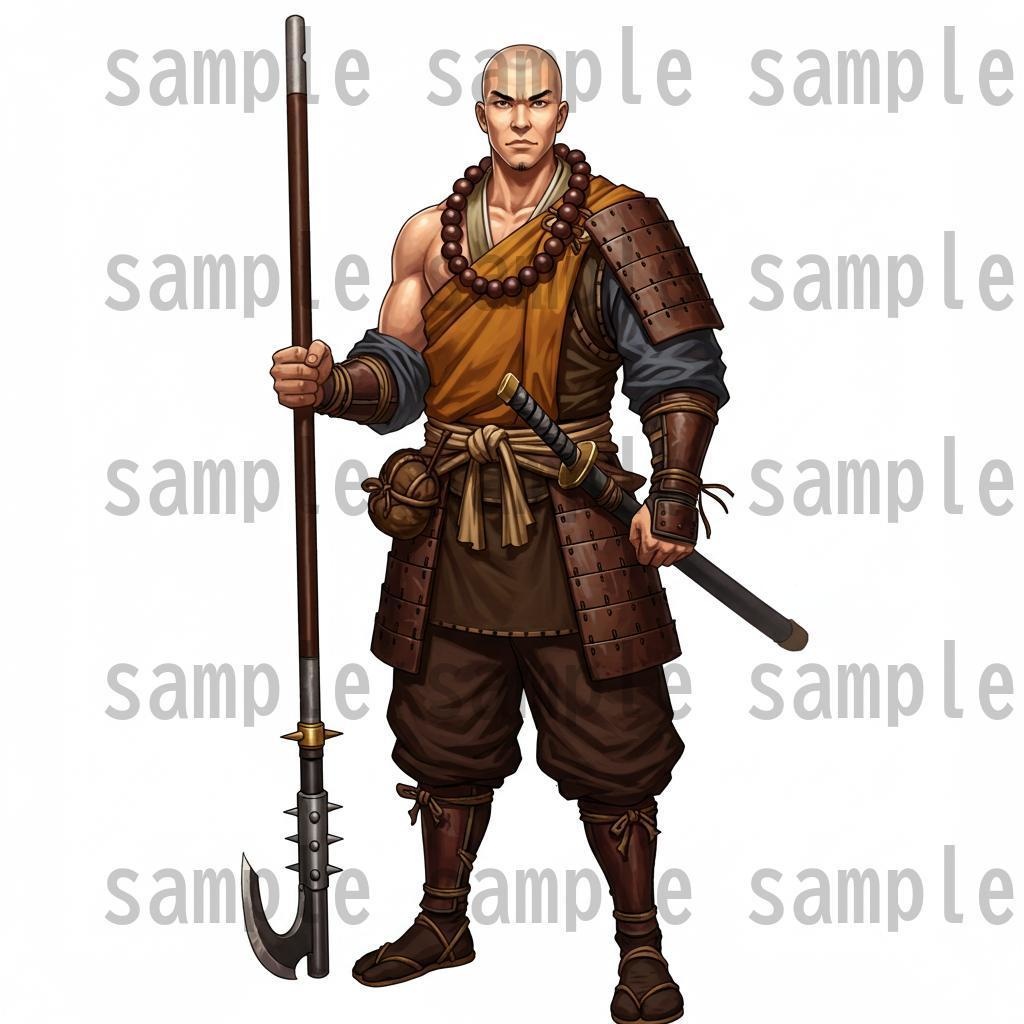 【46種152枚】戦国時代 立ち絵【著作権フリー素材】江戸時代/侍・忍者・大名など46種!