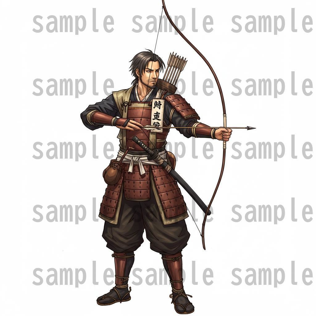 【46種152枚】戦国時代 立ち絵【著作権フリー素材】江戸時代/侍・忍者・大名など46種!