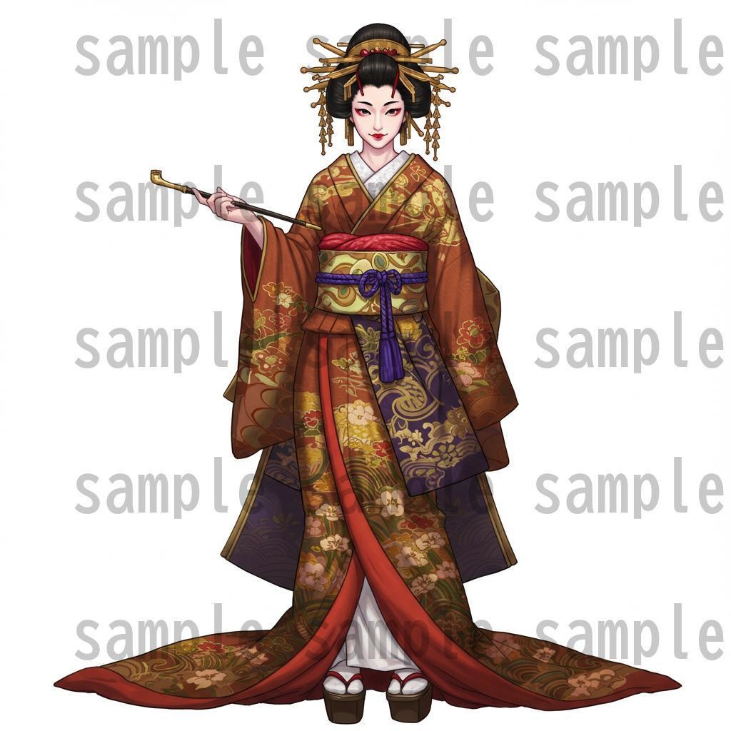 【46種152枚】戦国時代 立ち絵【著作権フリー素材】江戸時代/侍・忍者・大名など46種!