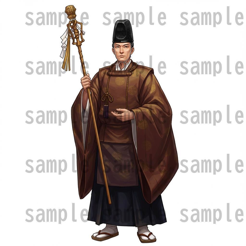 【46種152枚】戦国時代 立ち絵【著作権フリー素材】江戸時代/侍・忍者・大名など46種!