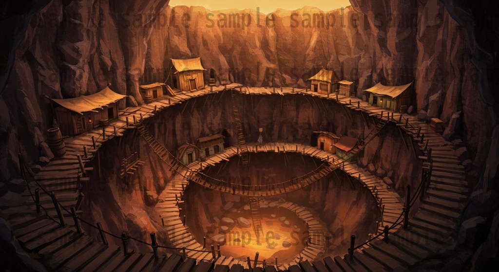 【164枚】火山地帯 ファンター背景イラスト【著作権フリー素材】風景画像