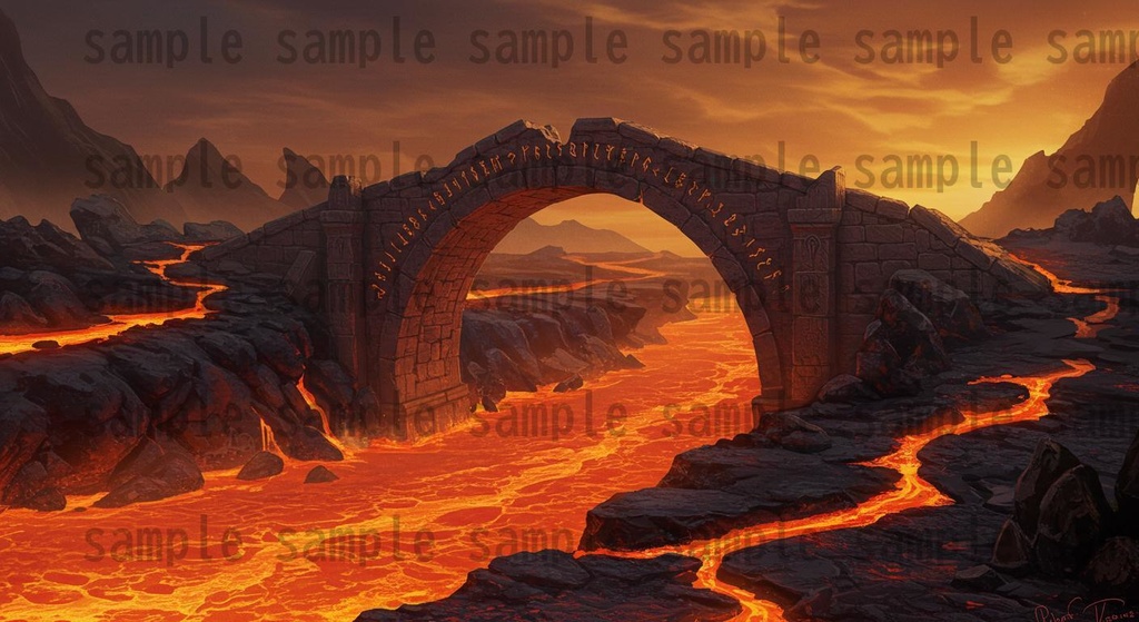 【164枚】火山地帯 ファンター背景イラスト【著作権フリー素材】風景画像