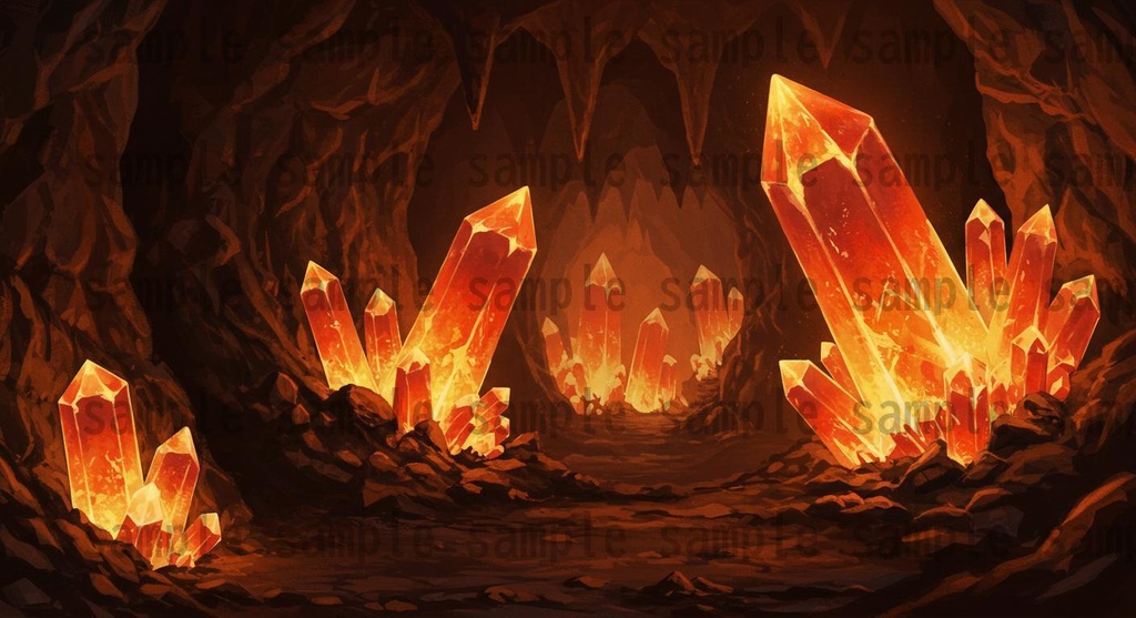 【164枚】火山地帯 ファンター背景イラスト【著作権フリー素材】風景画像