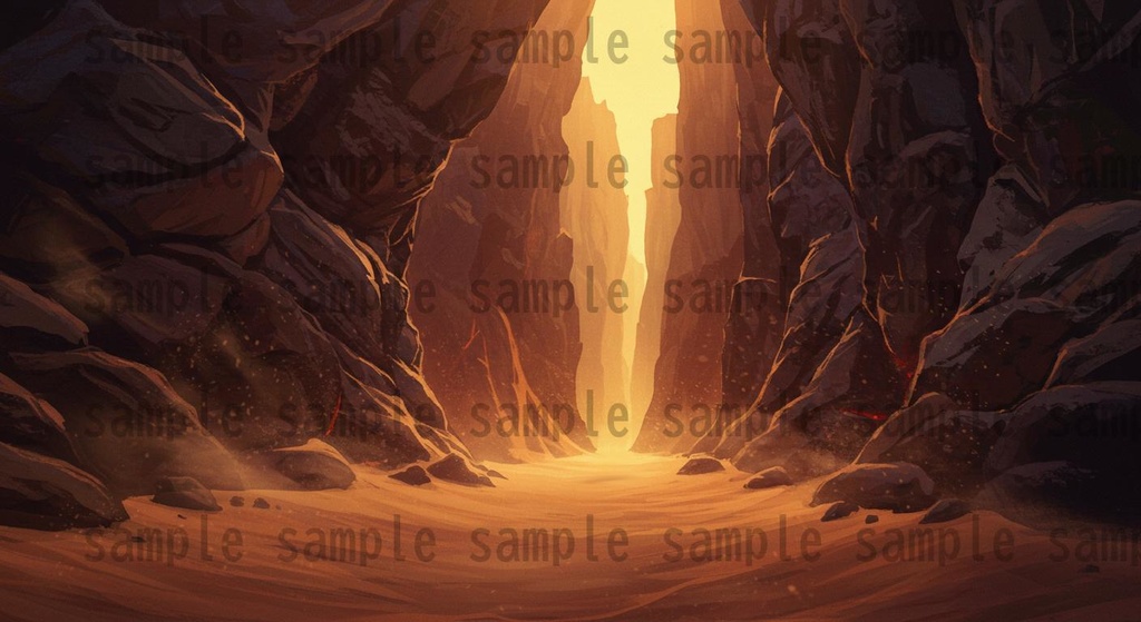 【164枚】火山地帯 ファンター背景イラスト【著作権フリー素材】風景画像