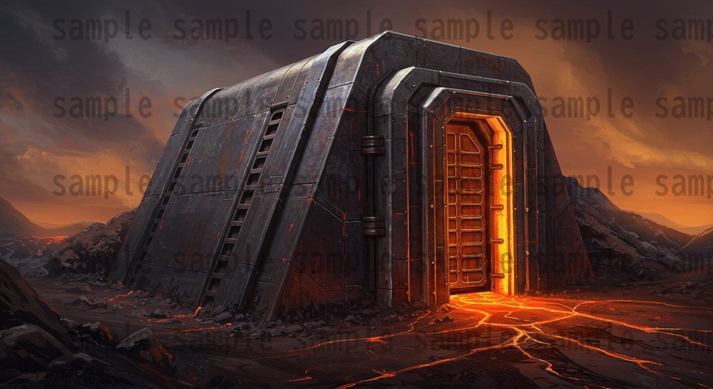 【164枚】火山地帯 ファンター背景イラスト【著作権フリー素材】風景画像