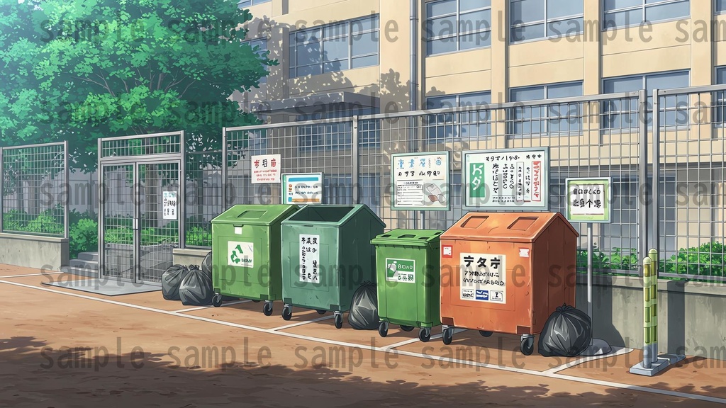 【600枚】学校関連 背景イラスト【著作権フリー素材】教室・校内・グランド等の風景画像