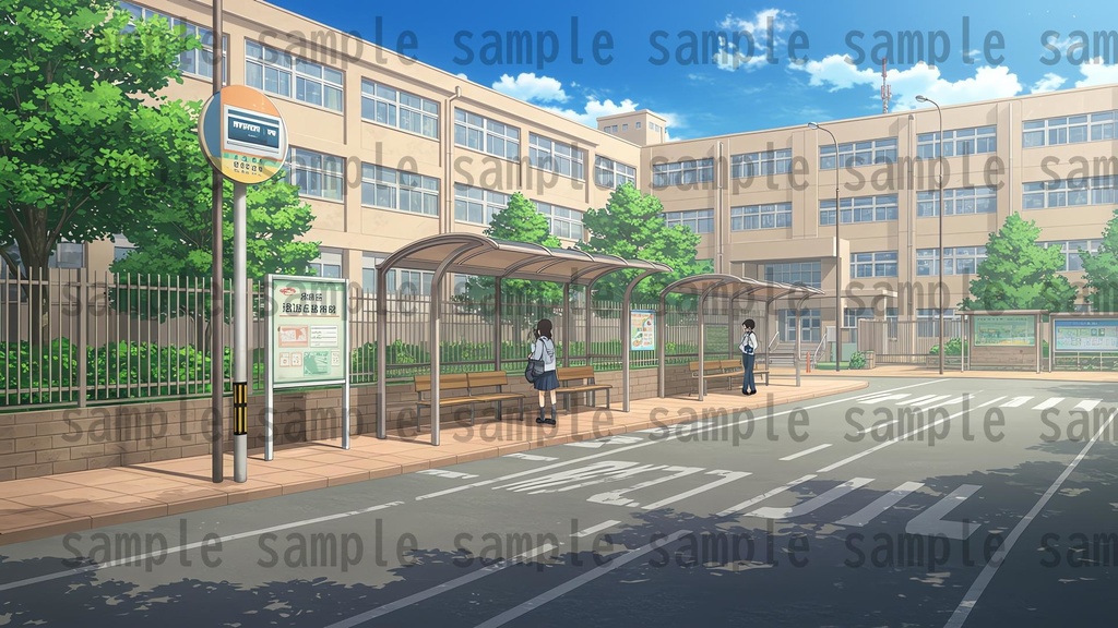 【600枚】学校関連 背景イラスト【著作権フリー素材】教室・校内・グランド等の風景画像