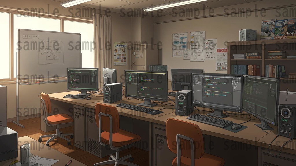 【600枚】学校関連 背景イラスト【著作権フリー素材】教室・校内・グランド等の風景画像