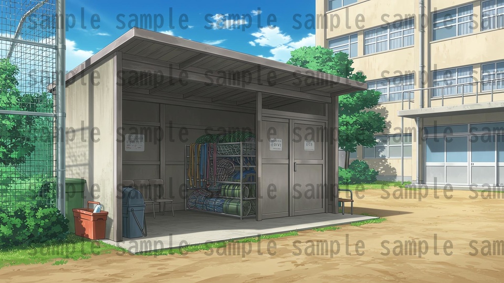 【600枚】学校関連 背景イラスト【著作権フリー素材】教室・校内・グランド等の風景画像