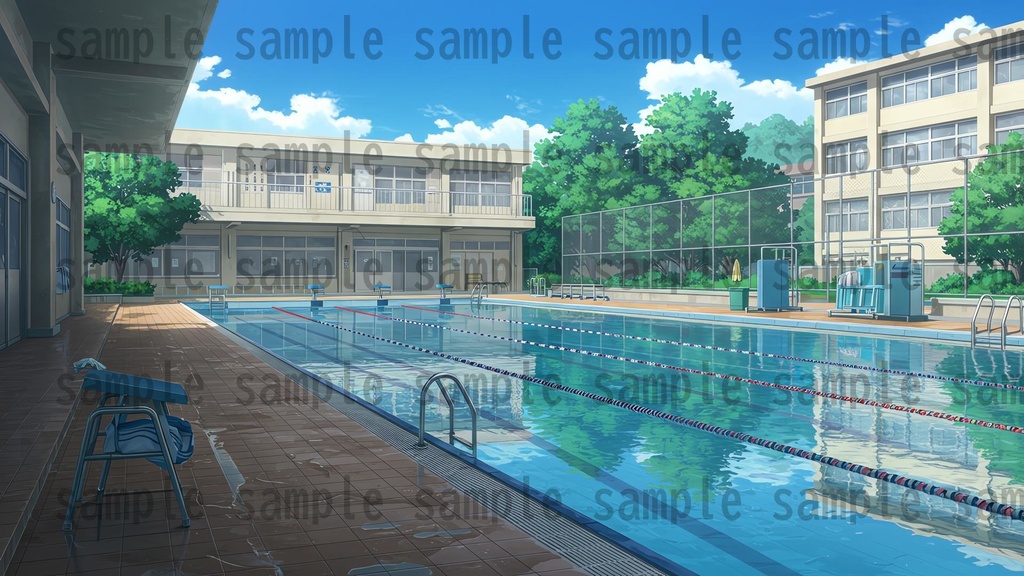 【600枚】学校関連 背景イラスト【著作権フリー素材】教室・校内・グランド等の風景画像