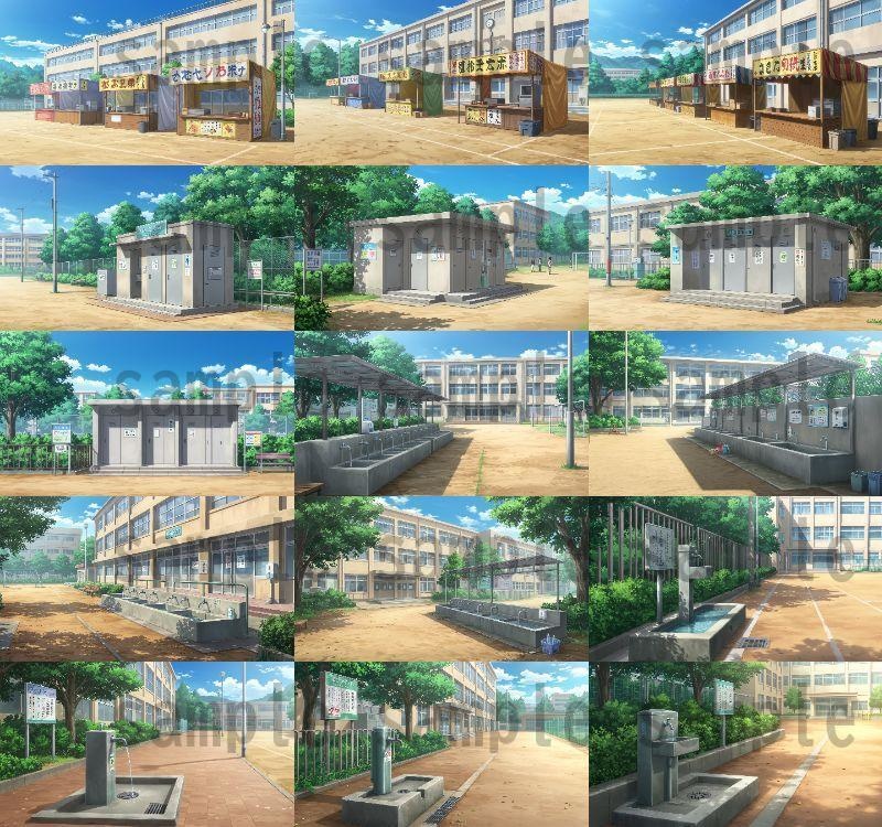 【600枚】学校関連 背景イラスト【著作権フリー素材】教室・校内・グランド等の風景画像