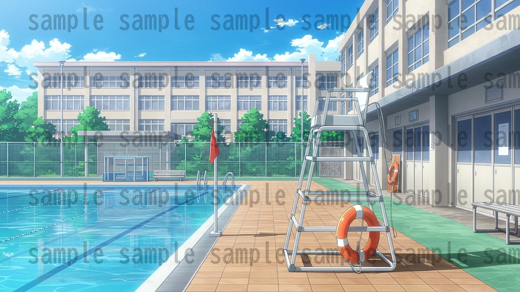 【600枚】学校関連 背景イラスト【著作権フリー素材】教室・校内・グランド等の風景画像