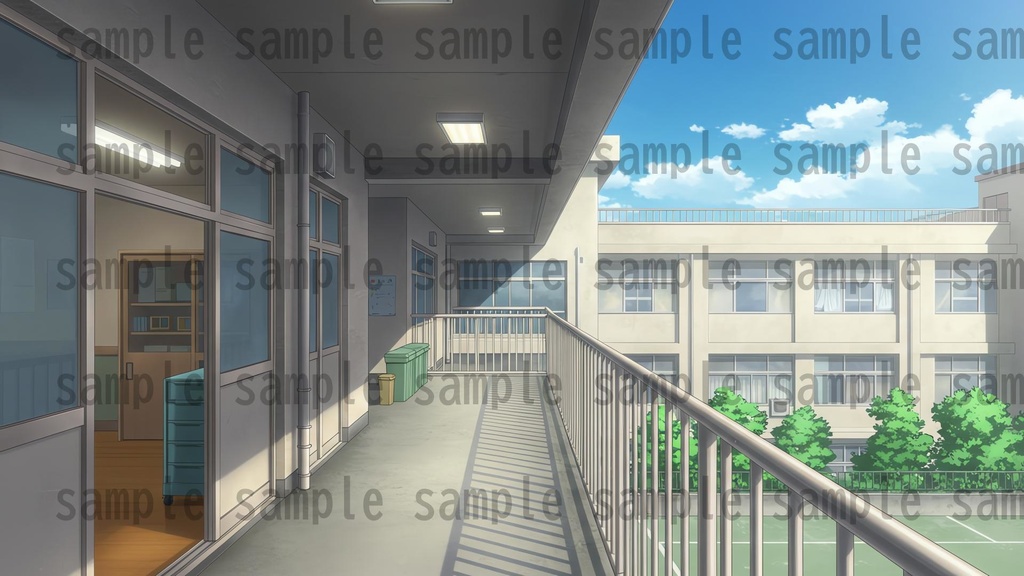 【600枚】学校関連 背景イラスト【著作権フリー素材】教室・校内・グランド等の風景画像