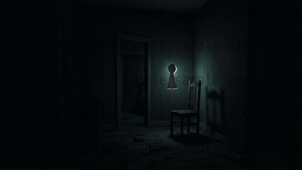 【151枚】ホラー系洋館背景イラスト【著作権フリー素材】怖い風景画