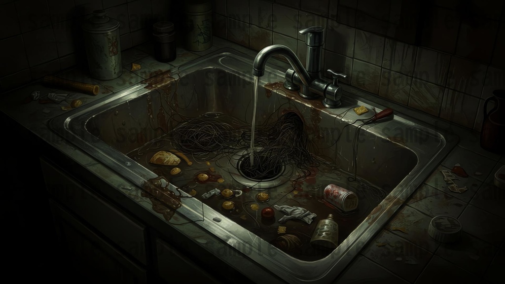 【151枚】ホラー系洋館背景イラスト【著作権フリー素材】怖い風景画