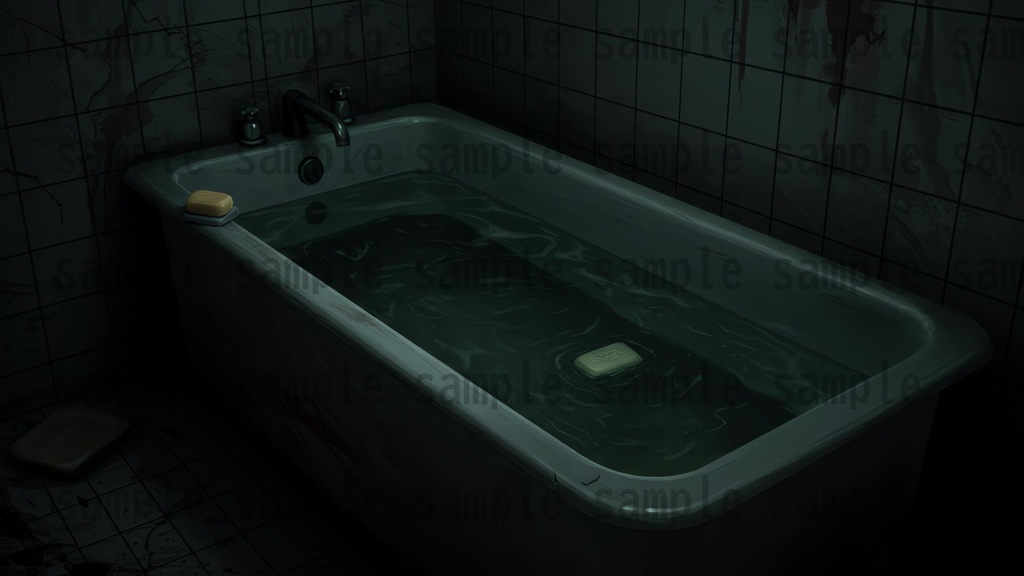 【151枚】ホラー系洋館背景イラスト【著作権フリー素材】怖い風景画