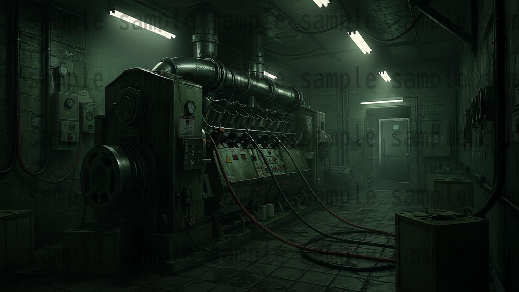 【151枚】ホラー系洋館背景イラスト【著作権フリー素材】怖い風景画