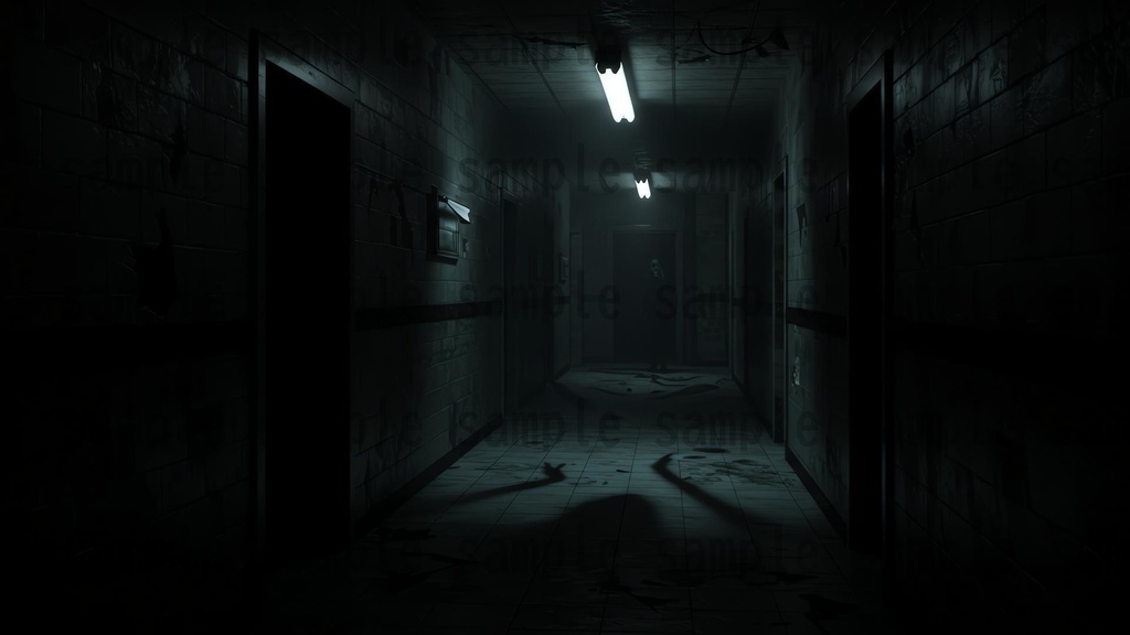 【151枚】ホラー系洋館背景イラスト【著作権フリー素材】怖い風景画