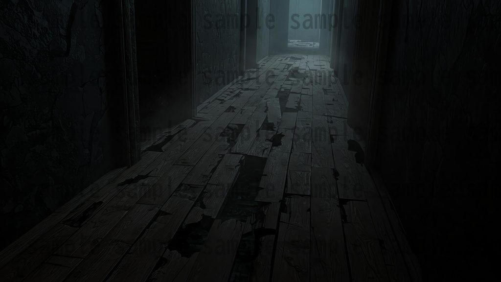 【151枚】ホラー系洋館背景イラスト【著作権フリー素材】怖い風景画