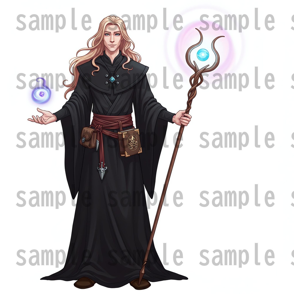 【96枚】ファンタジーRPG職業立ち絵 24種の職業x男女【著作権フリー素材】