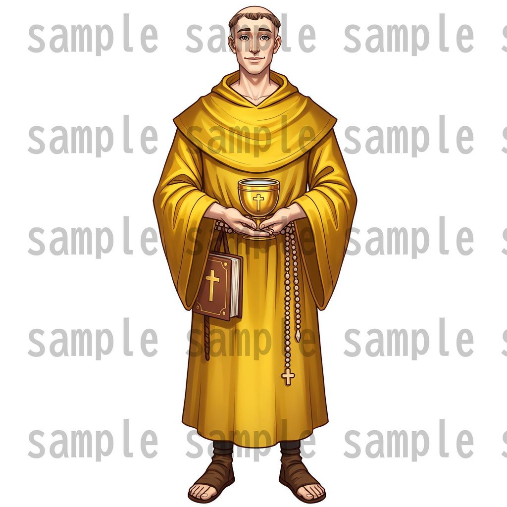 【96枚】ファンタジーRPG職業立ち絵 24種の職業x男女【著作権フリー素材】