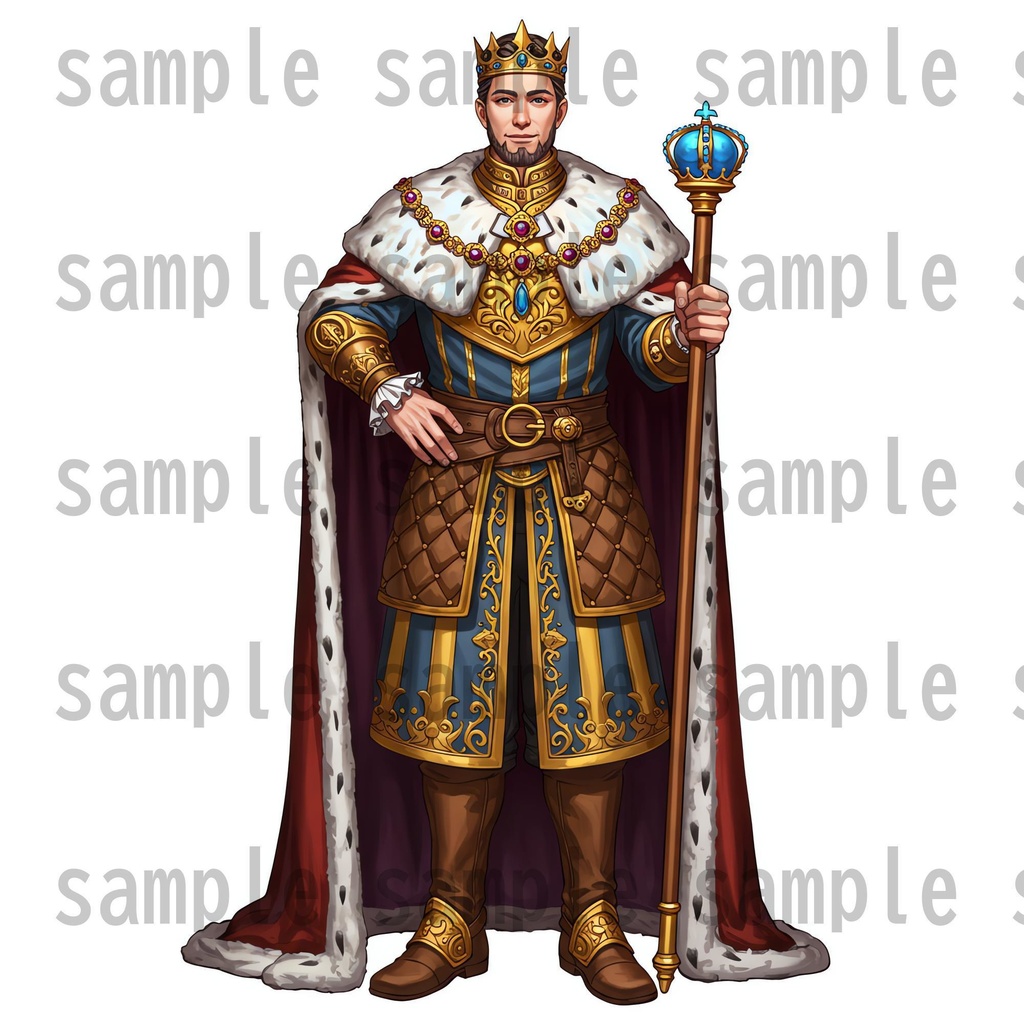 【96枚】ファンタジーRPG職業立ち絵 24種の職業x男女【著作権フリー素材】