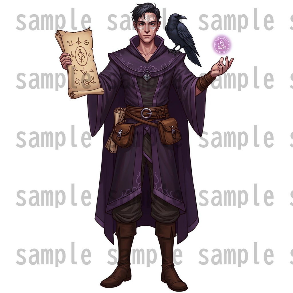 【96枚】ファンタジーRPG職業立ち絵 24種の職業x男女【著作権フリー素材】