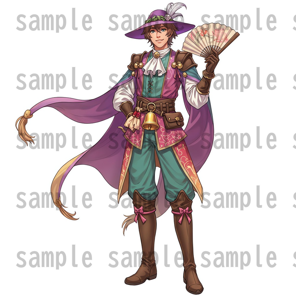 【96枚】ファンタジーRPG職業立ち絵 24種の職業x男女【著作権フリー素材】