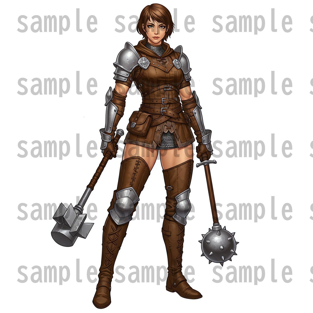 【96枚】ファンタジーRPG職業立ち絵 24種の職業x男女【著作権フリー素材】