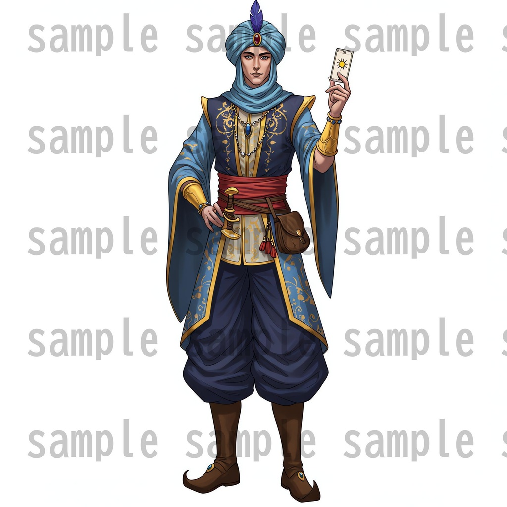 【96枚】ファンタジーRPG職業立ち絵 24種の職業x男女【著作権フリー素材】