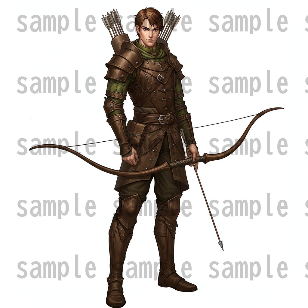 【96枚】ファンタジーRPG職業立ち絵 24種の職業x男女【著作権フリー素材】