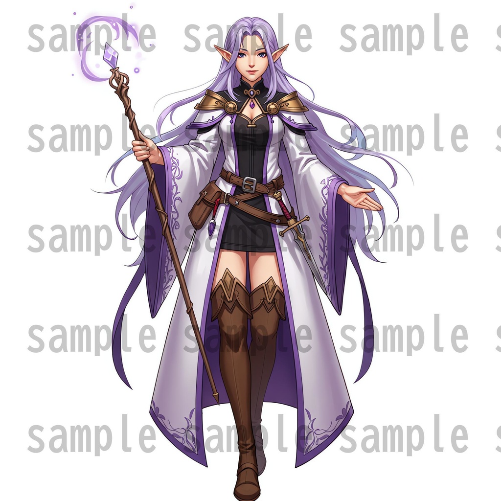 【96枚】ファンタジーRPG職業立ち絵 24種の職業x男女【著作権フリー素材】