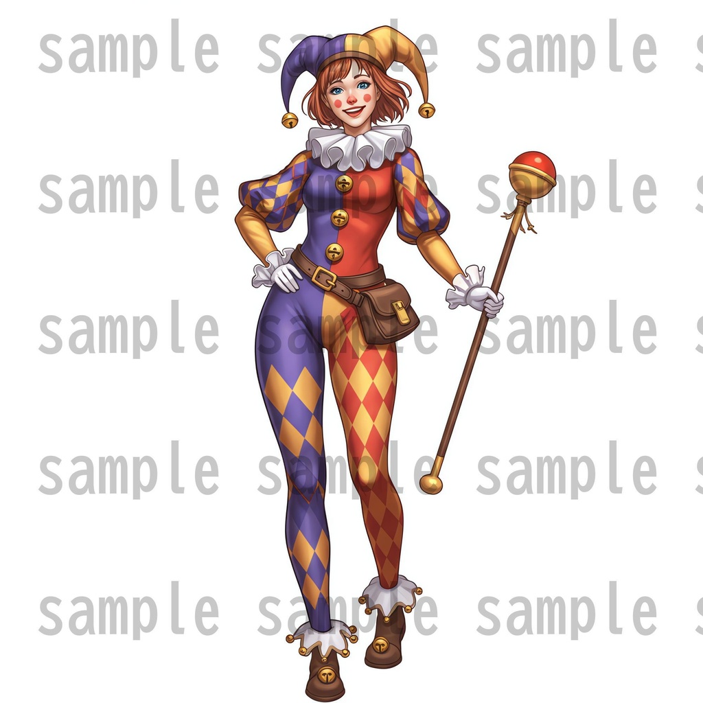 【96枚】ファンタジーRPG職業立ち絵 24種の職業x男女【著作権フリー素材】