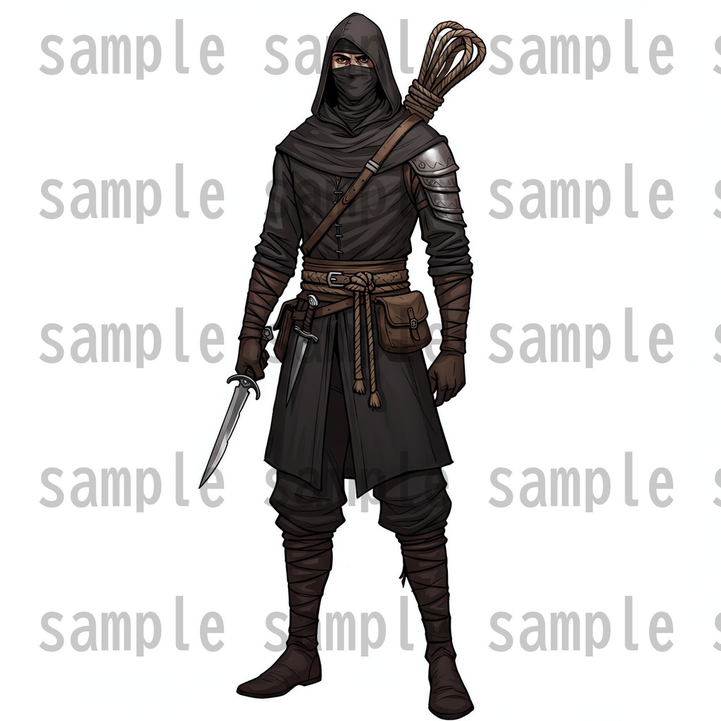 【96枚】ファンタジーRPG職業立ち絵 24種の職業x男女【著作権フリー素材】