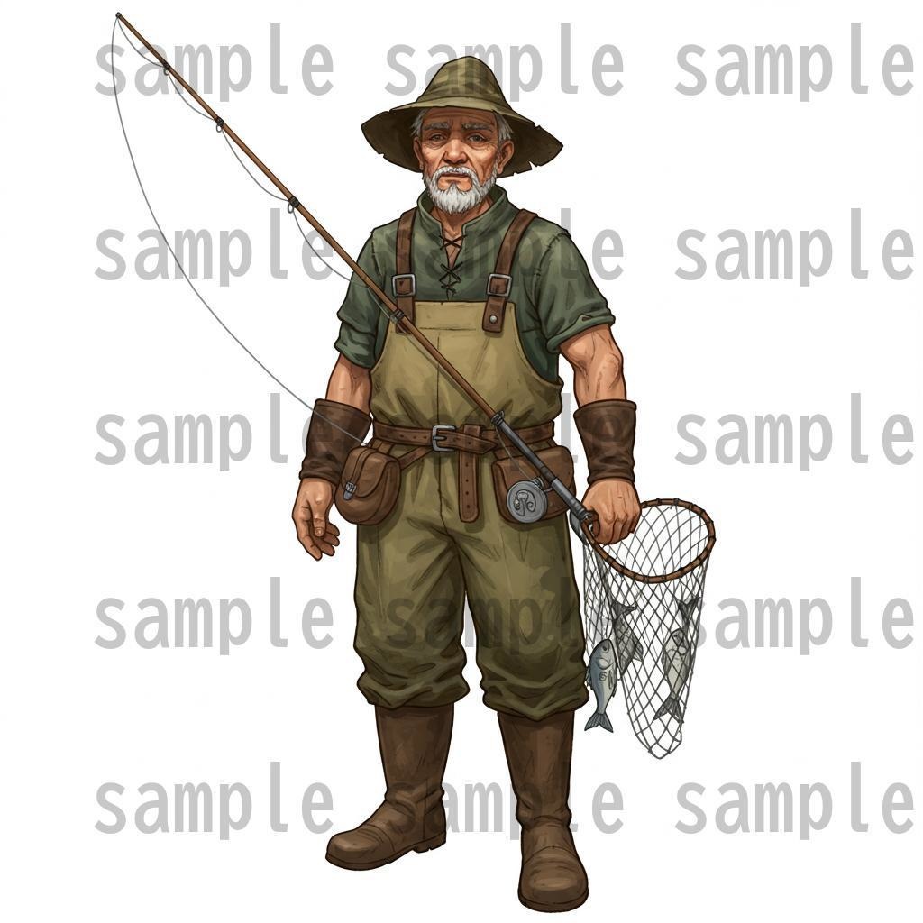 【168枚】ファンタジーRPG NPC立ち絵【著作権フリー素材】街中の人々