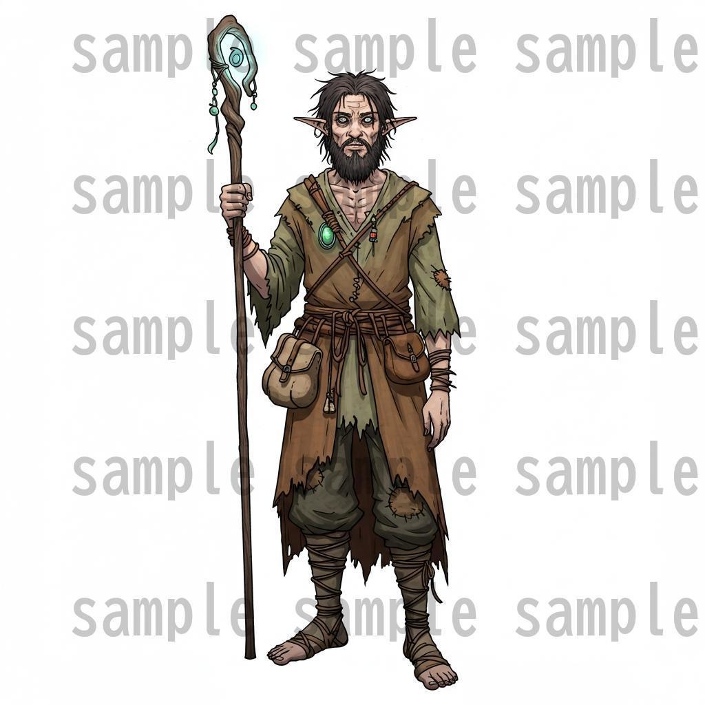 【168枚】ファンタジーRPG NPC立ち絵【著作権フリー素材】街中の人々