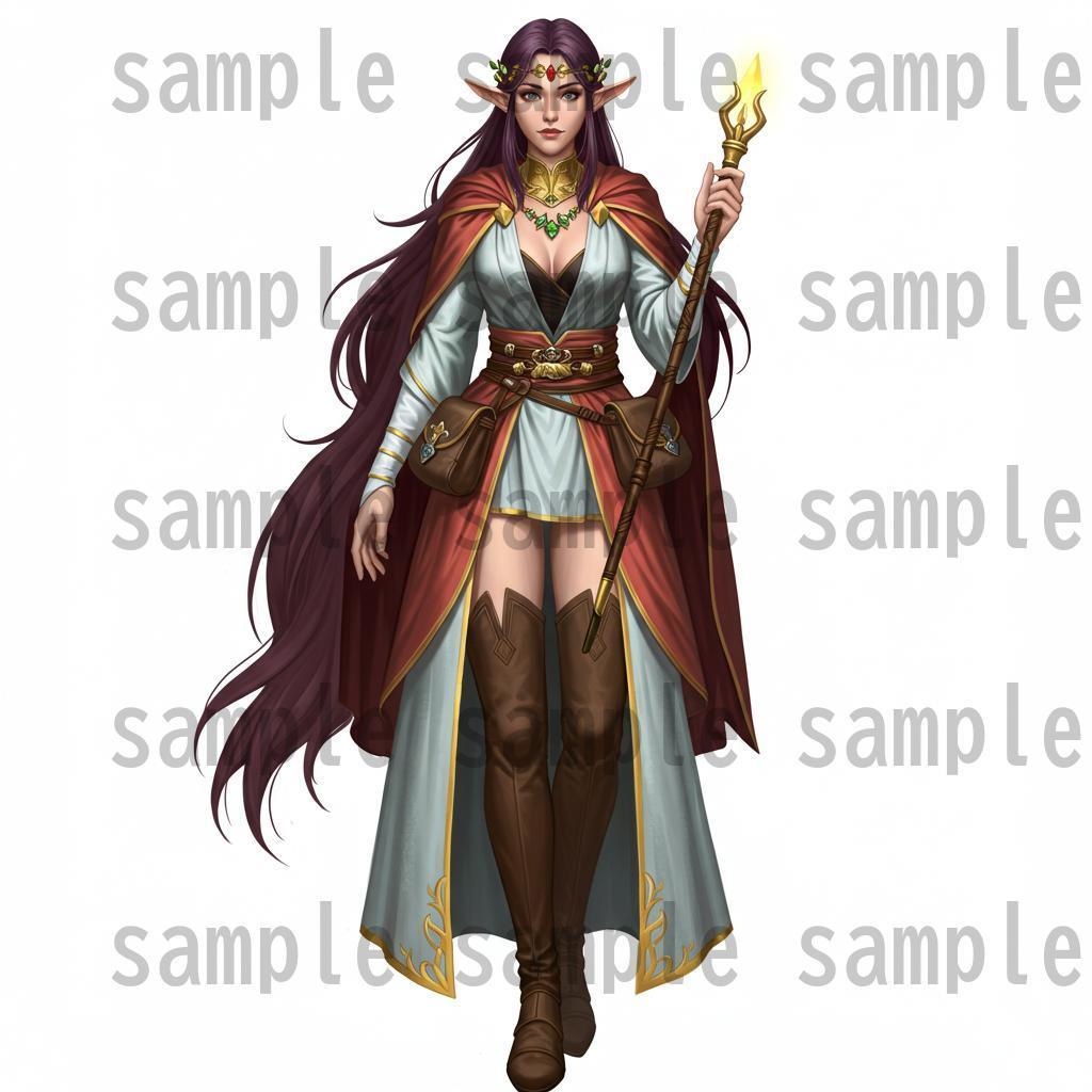 【168枚】ファンタジーRPG NPC立ち絵【著作権フリー素材】街中の人々