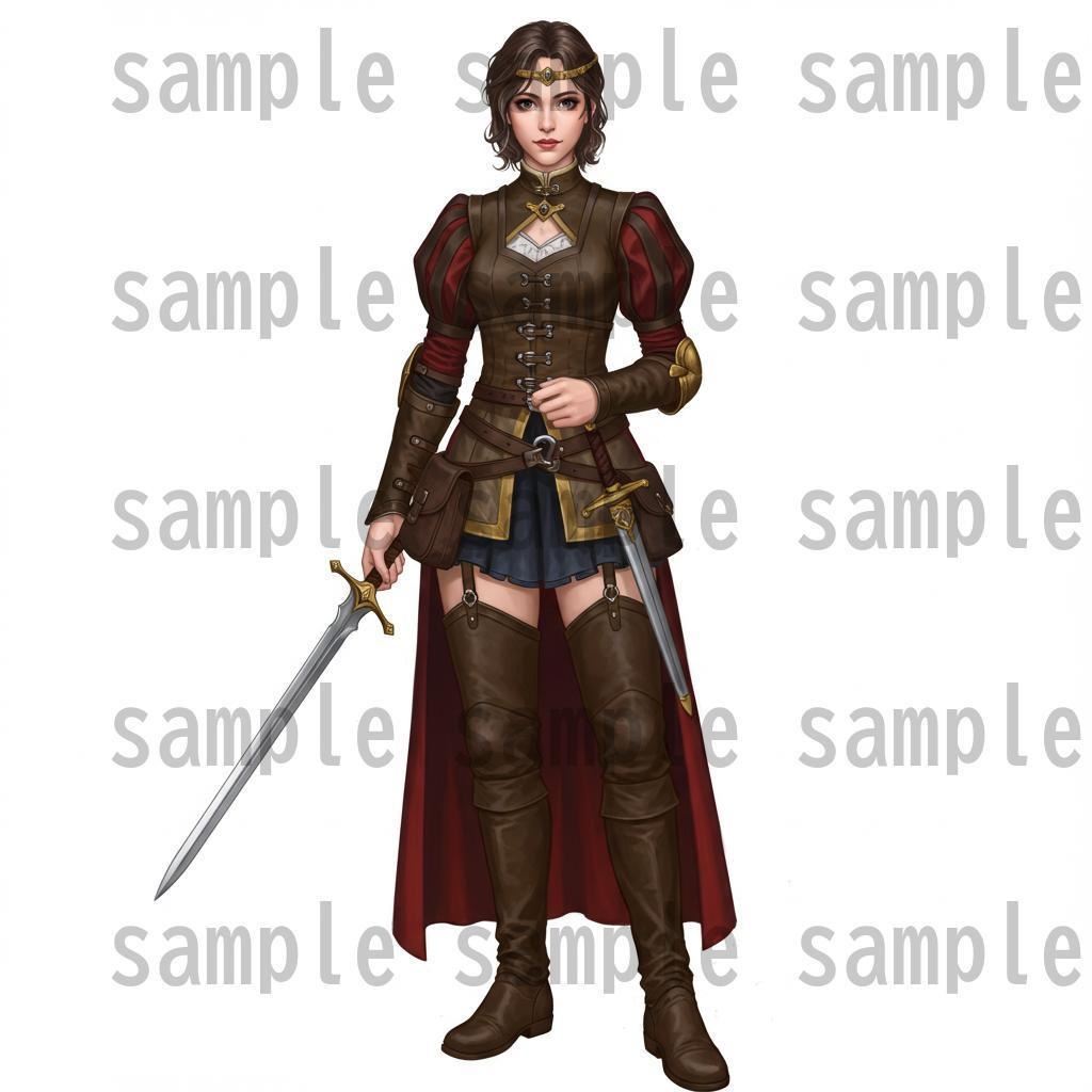 【168枚】ファンタジーRPG NPC立ち絵【著作権フリー素材】街中の人々