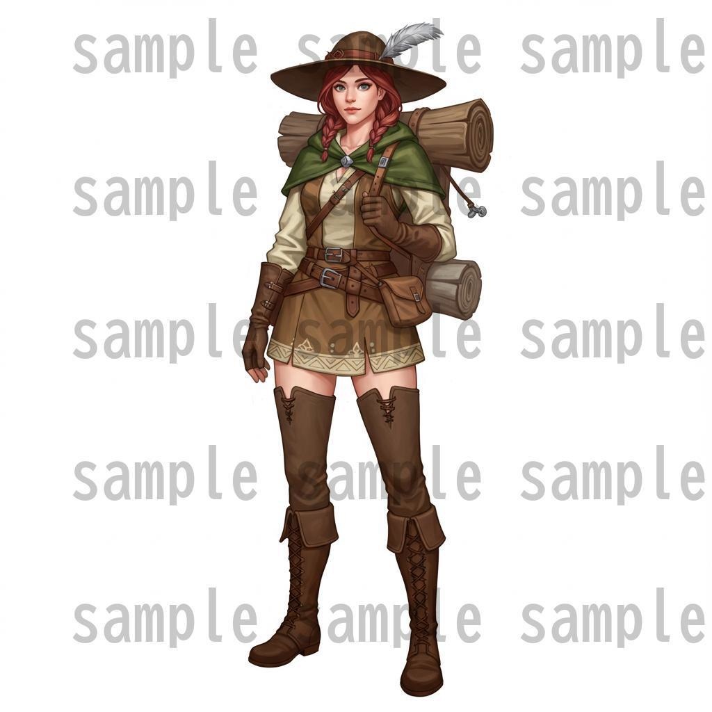 【168枚】ファンタジーRPG NPC立ち絵【著作権フリー素材】街中の人々