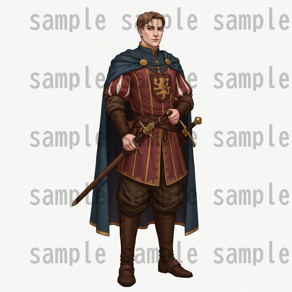 【168枚】ファンタジーRPG NPC立ち絵【著作権フリー素材】街中の人々