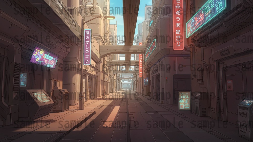 【96枚】遊園地・テーマパーク 背景イラスト/風景画像【著作権フリー素材】