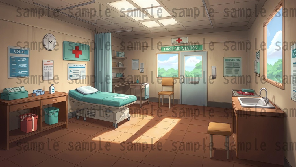 【96枚】遊園地・テーマパーク 背景イラスト/風景画像【著作権フリー素材】