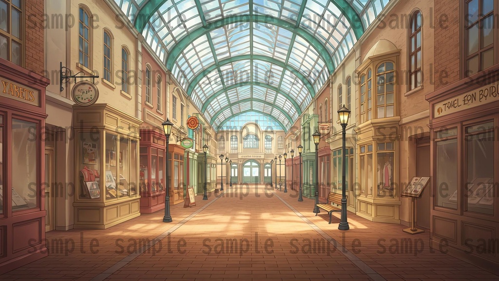 【96枚】遊園地・テーマパーク 背景イラスト/風景画像【著作権フリー素材】