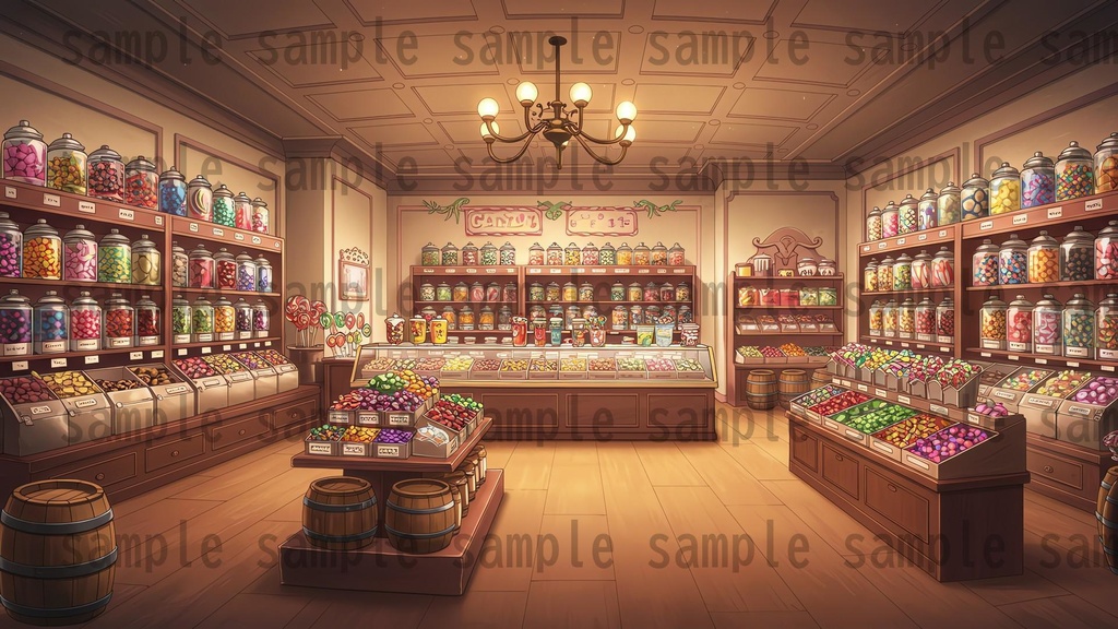 【96枚】遊園地・テーマパーク 背景イラスト/風景画像【著作権フリー素材】