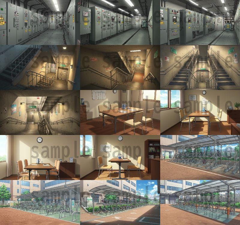 【195枚】会社・オフィス内 背景イラスト【著作権フリー素材】