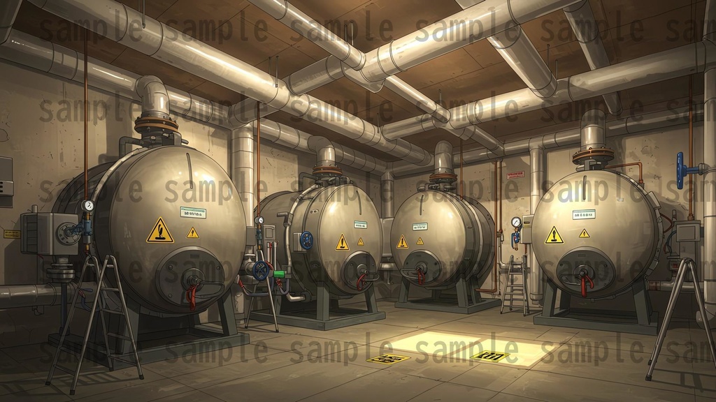 【195枚】会社・オフィス内 背景イラスト【著作権フリー素材】