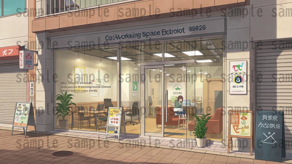 【1660枚】街中の野外 背景イラスト【著作権フリー素材】※1156枚追加しました!